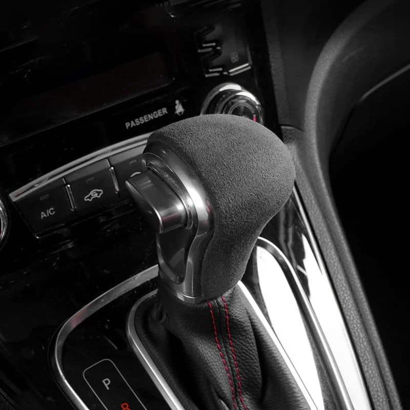 For Haval H6 H7 M6 H2 H2S F5 2019 2018 2017 2016 2015 Italy Suede Overlay on Car Gear Shift Knob Trim Cover Gears Collar Case