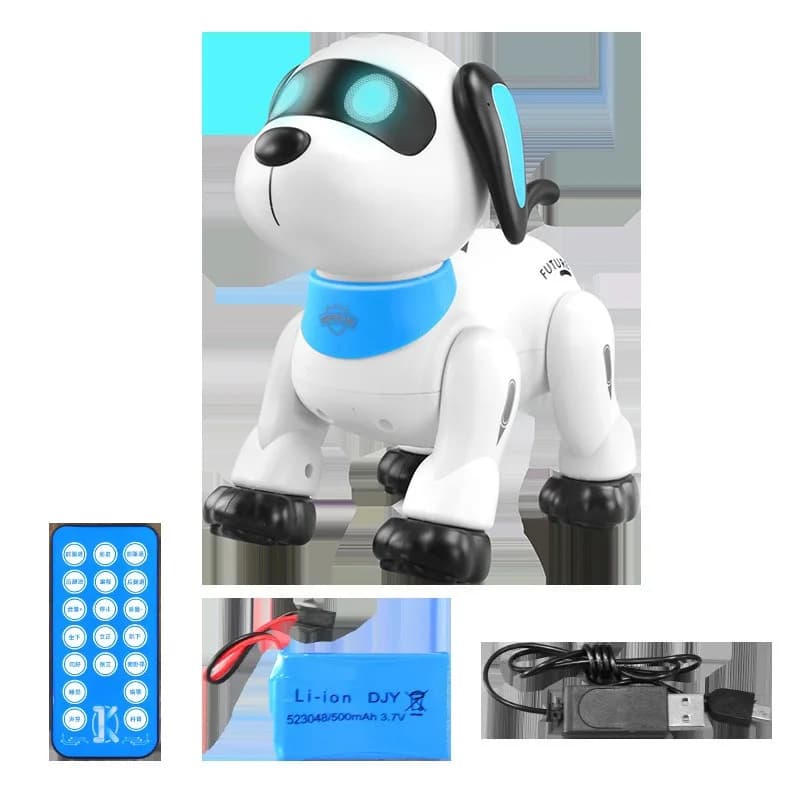 Robot dog children's toy stunt simulation will be called electric intelligence
