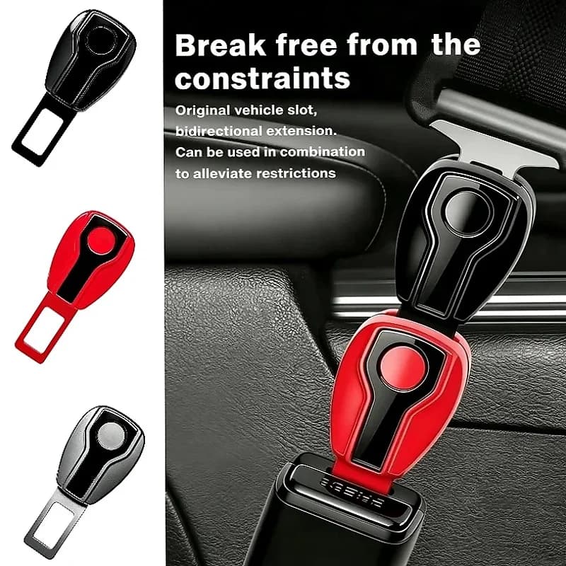 Safety Belt Lengthener Seat Belt Extension Clip Seat Belt Buckle Adapter For SUV Sedan Hatchback Wagon MPV