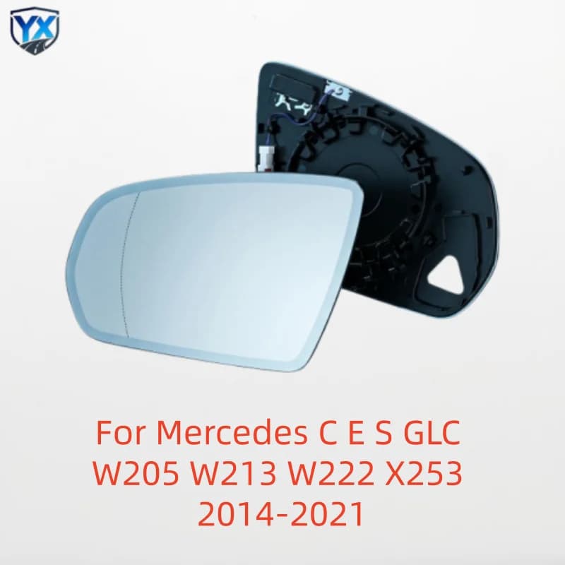 High Quality New Auto Dimming Heated Side Wing Rearview Mirror Glass Replacement Lens For Mercedes C E S GLC W205 W213 W222 X253