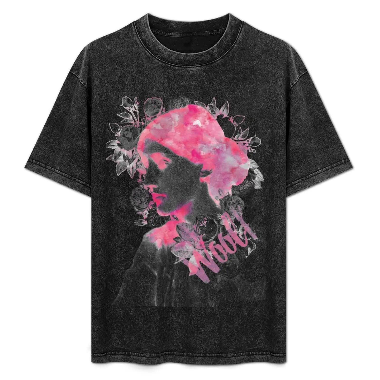 Virginia Woolf watercolor T-Shirt Halloween Casual T-Shirt