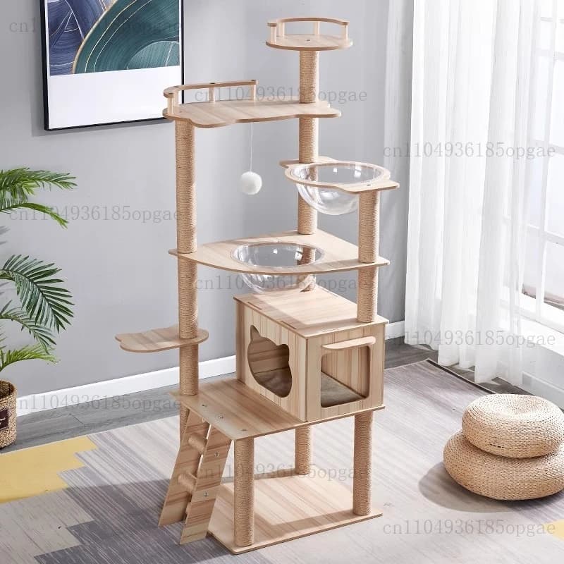 Cat Climbing Column Integrated Jumping Platform Cat Climbing Frame Cat Nest
