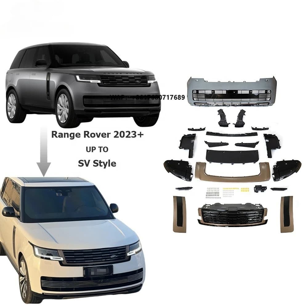 SV Style Body Kit for Range Rover vogue  2023 Year up Car Accessories Auto Tuning Parts Car Bumper Trim   Multiple Colors
