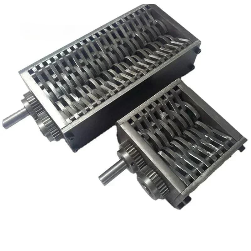 factory direct sales Forever New Design Removable Tooth Plastic Tire Shredder Blade and Knife Shredder