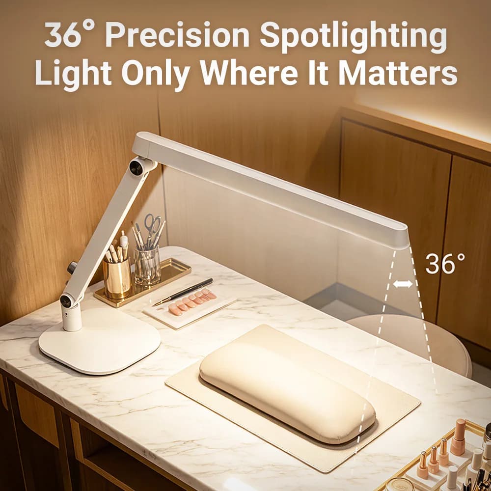 Adjustable Arm Eyelash Extension Tattoo Beauty Salon Led Light Wholesale Desktop Light for Nail