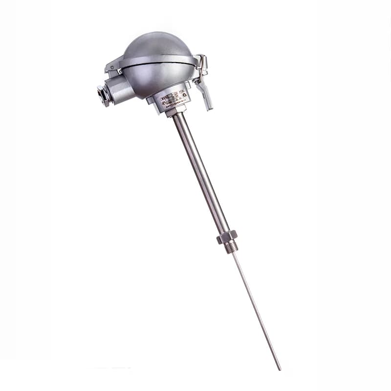 Thermocouple Temperature Sensor  Stainless Steel Probe Thermocouple Pt 100 Temperature Sensor Rtd Pt100 With Junction Box