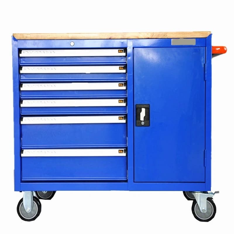 Mobile Tool Cart Drawer Tool Cabinet Toolbox Trolley Auto Repair Hardware Parts Car Iron Cabinet