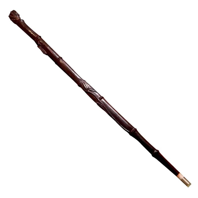 Elderly crutches, leaflet purple contentment cane rubber non-slip solid wood for the elderly