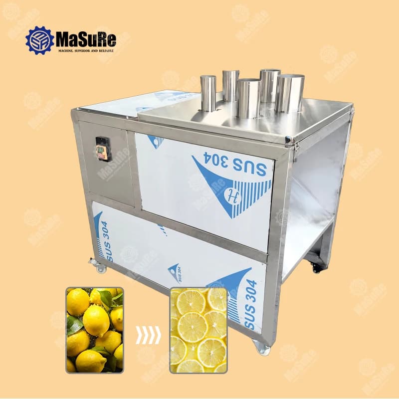 Multi Inlet apple Slicer  Press Down Type Slice Cutter Electric Slicer Machine for Fruit and Vegetables