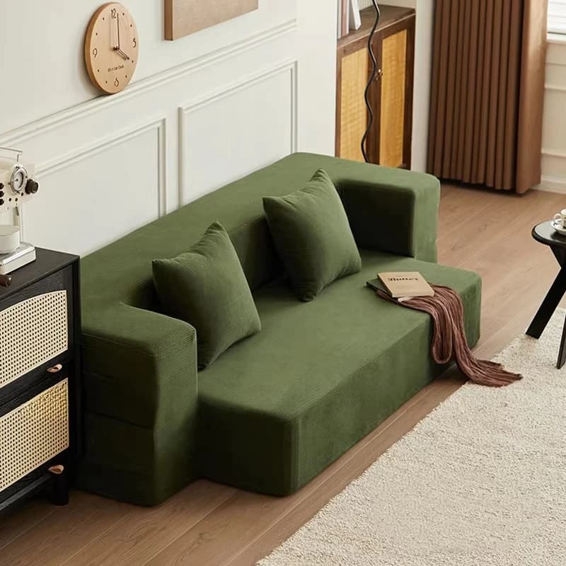 Sofa set lazy sofa bed living room furniture wholesale fabric apartment shopping mall villa