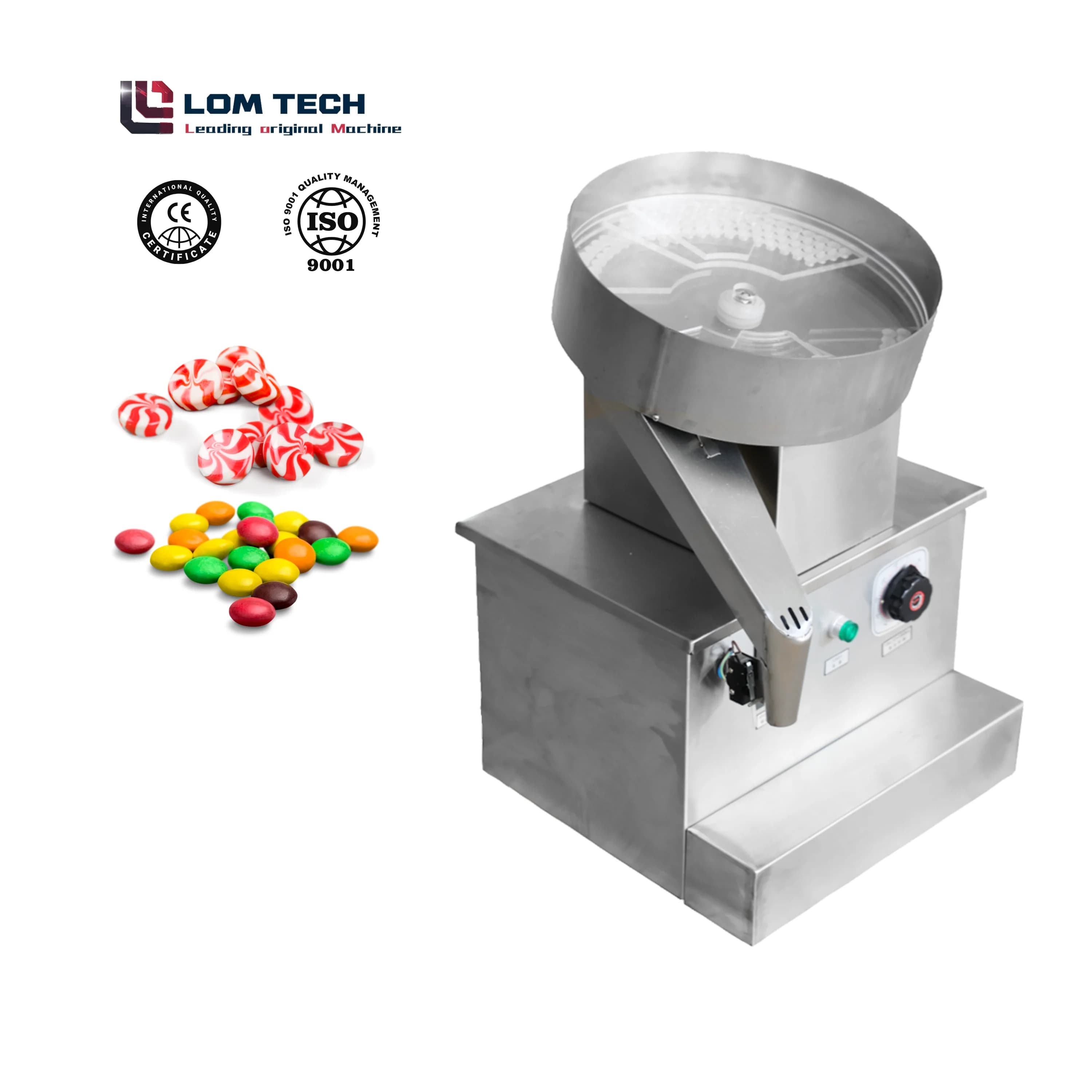 LOM Electronic Candy Vibration SieveCounting Machine