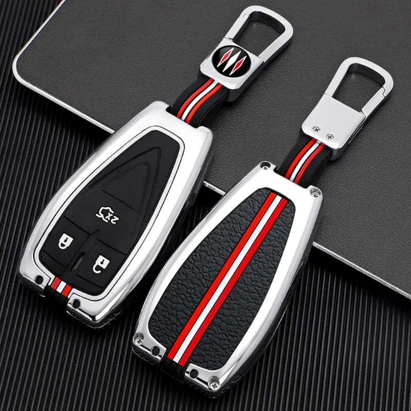 Zinc Alloy for Changan CS75plus Keycase CS35 Eado CS55plus Univ Lamore Unit Oshan z6 x5 x7 Keycover Keyshell Keychain Case