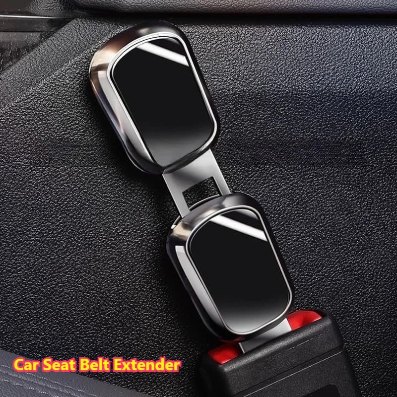1/2Pcs Car Seat Belt Clip Extender Thick Insert Safety Belt Lock for Tesla Porsche