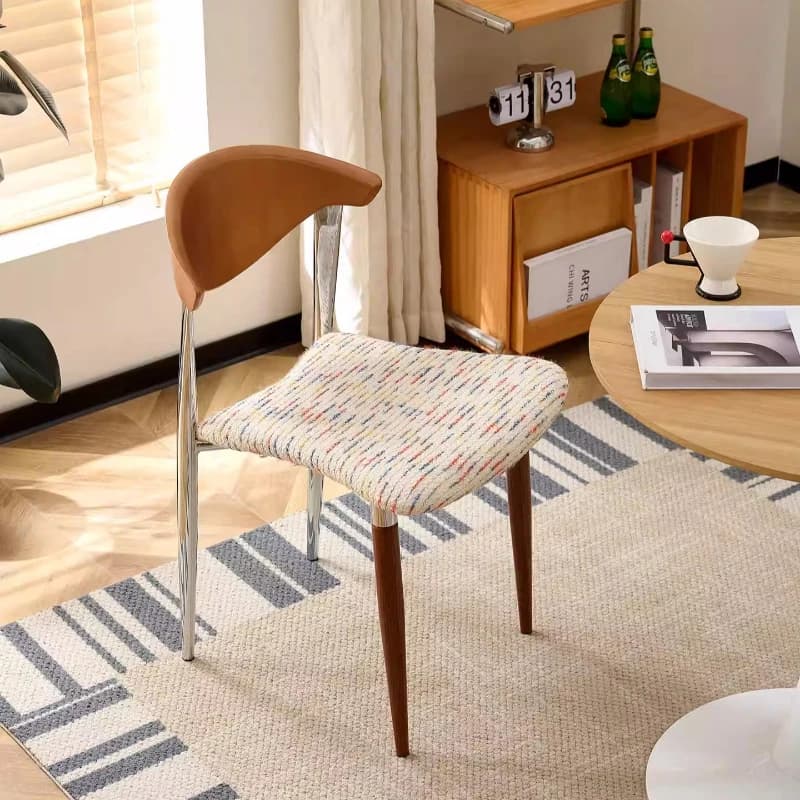 High Wooden Leather Dining Chairs Gaming Party Mid Century Wishbone Dining Chairs Balcony Cadeira Gamer Kitchen Furniture