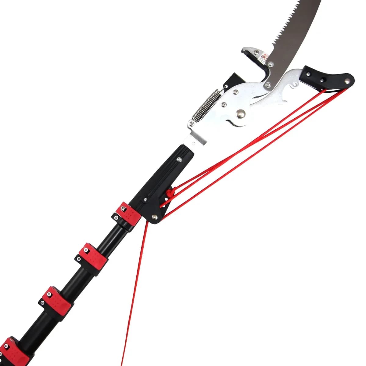 High branch shears, high branch saws, garden telescopic shears, pruning branches