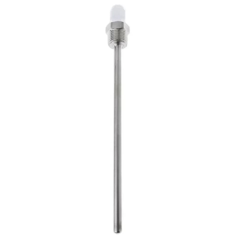 Thermowell 30mm/50mm/100mm/150mm/200mm Thermowell 304 stainless steel 1/2 G thread 1/2" DN15 waterproof for temperature sensor