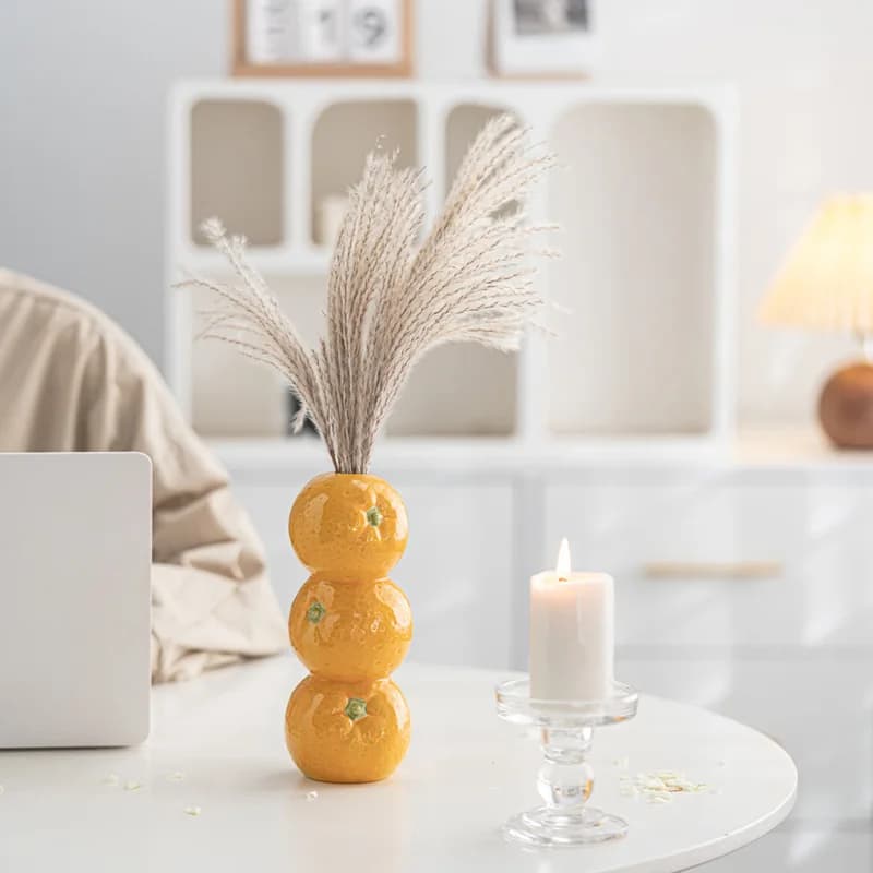 Ceramic Vase, Fruit Shaped Vase, Home Decoration, Desktop Decoration Vase, Desktop Decoration
