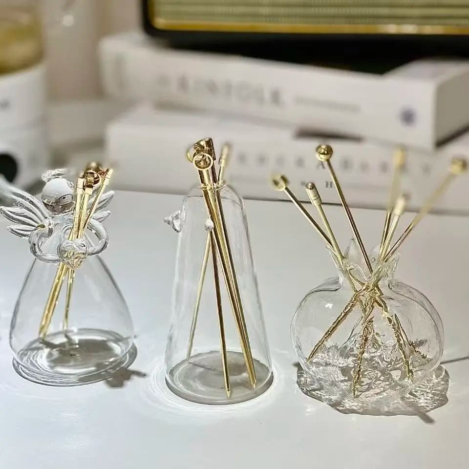 Glass Hydroponic Vase, Suitable for Wedding Decorations, Angel Hydroponic Vase, Floral Decorations, Flower Arrangement Vessels