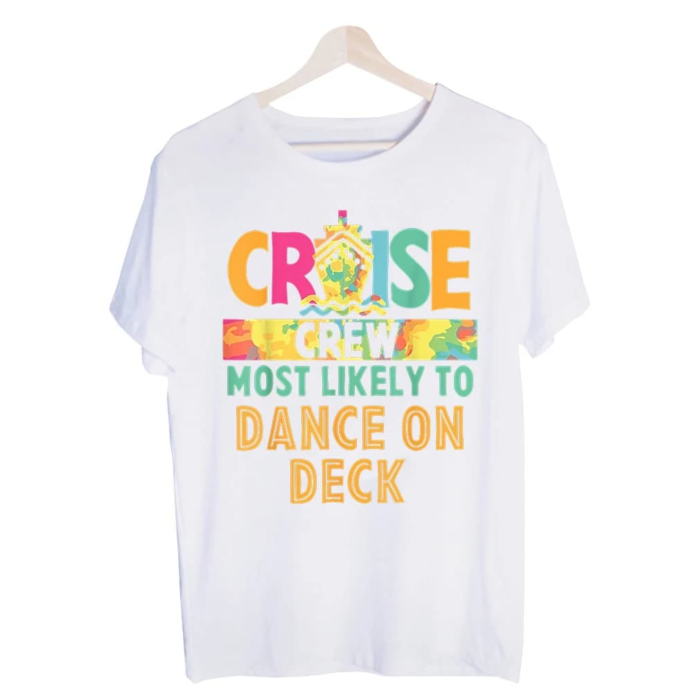 Men's Cruise Ship Letter Print Graphic Tee, Short Sleeve Crew Neck T-Shirt for Vacation and Casual Summer Outfits