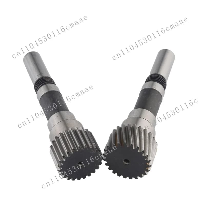 Woodworking machine tool transmission parts 23-tooth straight helical gear shaft engraving machine parts