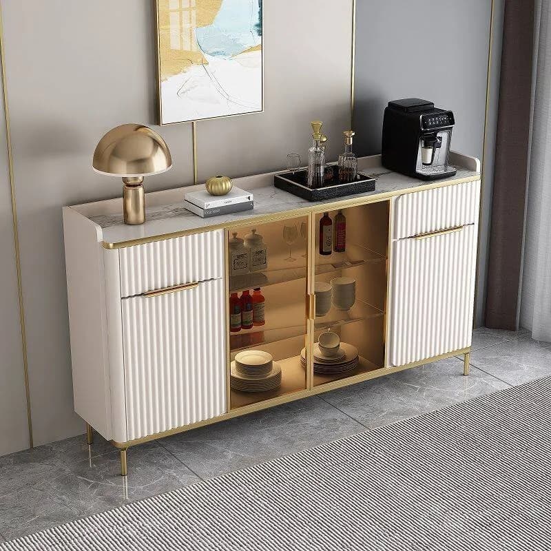Entryway Shelf Nordic Living Room Cabinets Kitchen Shelves Luxury Display Storage Locker Dust Proof Adults Sideboard Furnitures