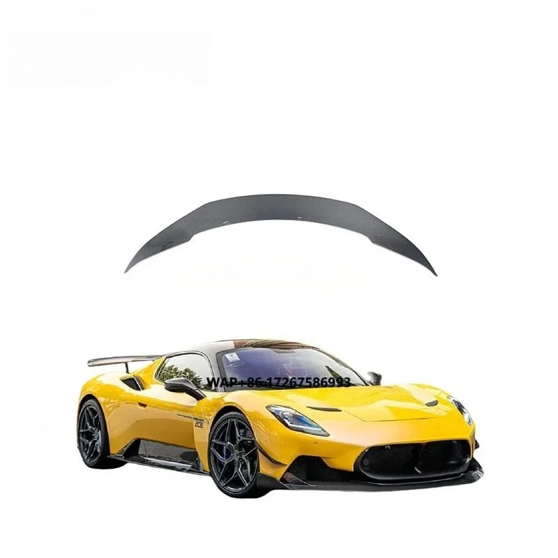 100% Fitment Good Price  Dry Carbon Small Rear Wing Rear Spoiler for  MC20 Upgrade to Seven Style