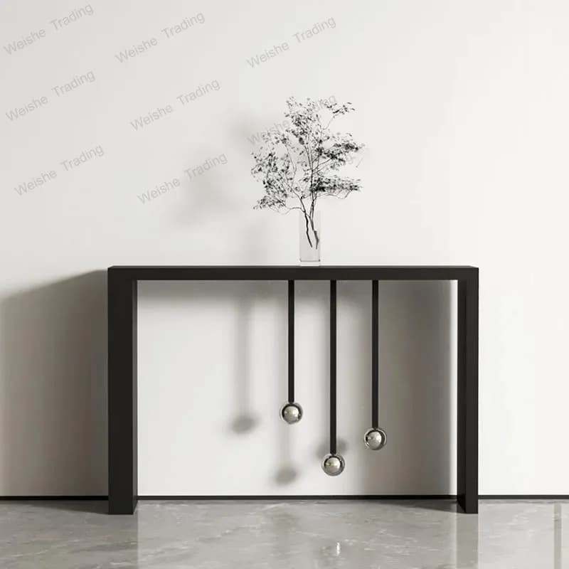 Modern Console Table Luxury Narrow Drawer Decorative Entryways Table Design Furniture Entrance Console Living Room Furniture