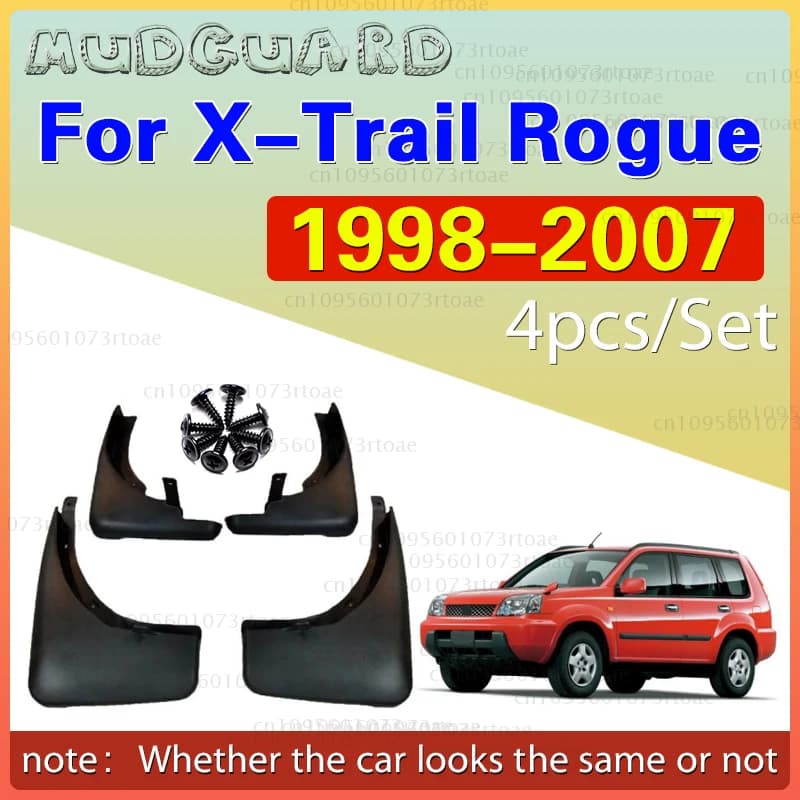 For Nissan X-Trail Rogue 1998-2007 1999 2000 2001 2002 2003 2004 2005 2006 Fender Mudguard Mud Flaps Guard Splash Flap Mudguards
