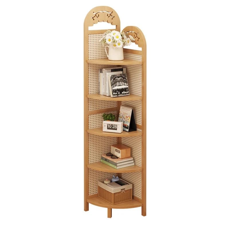 Corner shelf New simple wind corner cabinet Living room sofa corner storage rack Furniture decorative shelf Small bookshelf
