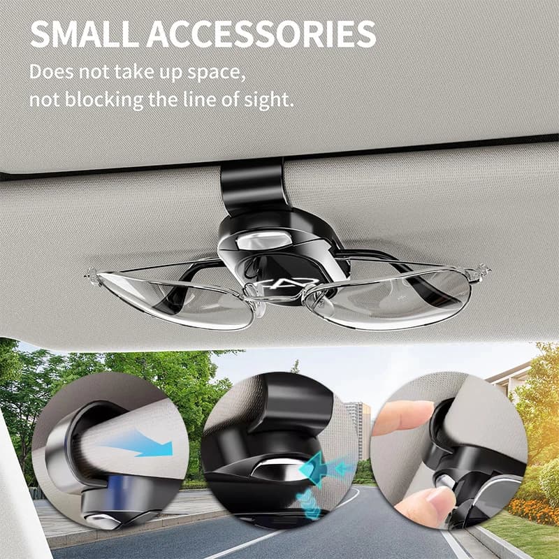 Car Interior Sunglasses Holder Eyeglass Storage Clip Auto Accessories For Chery Tiggo Fulwin 2 3 4 5 7 Pro A1 QQ Arrizo