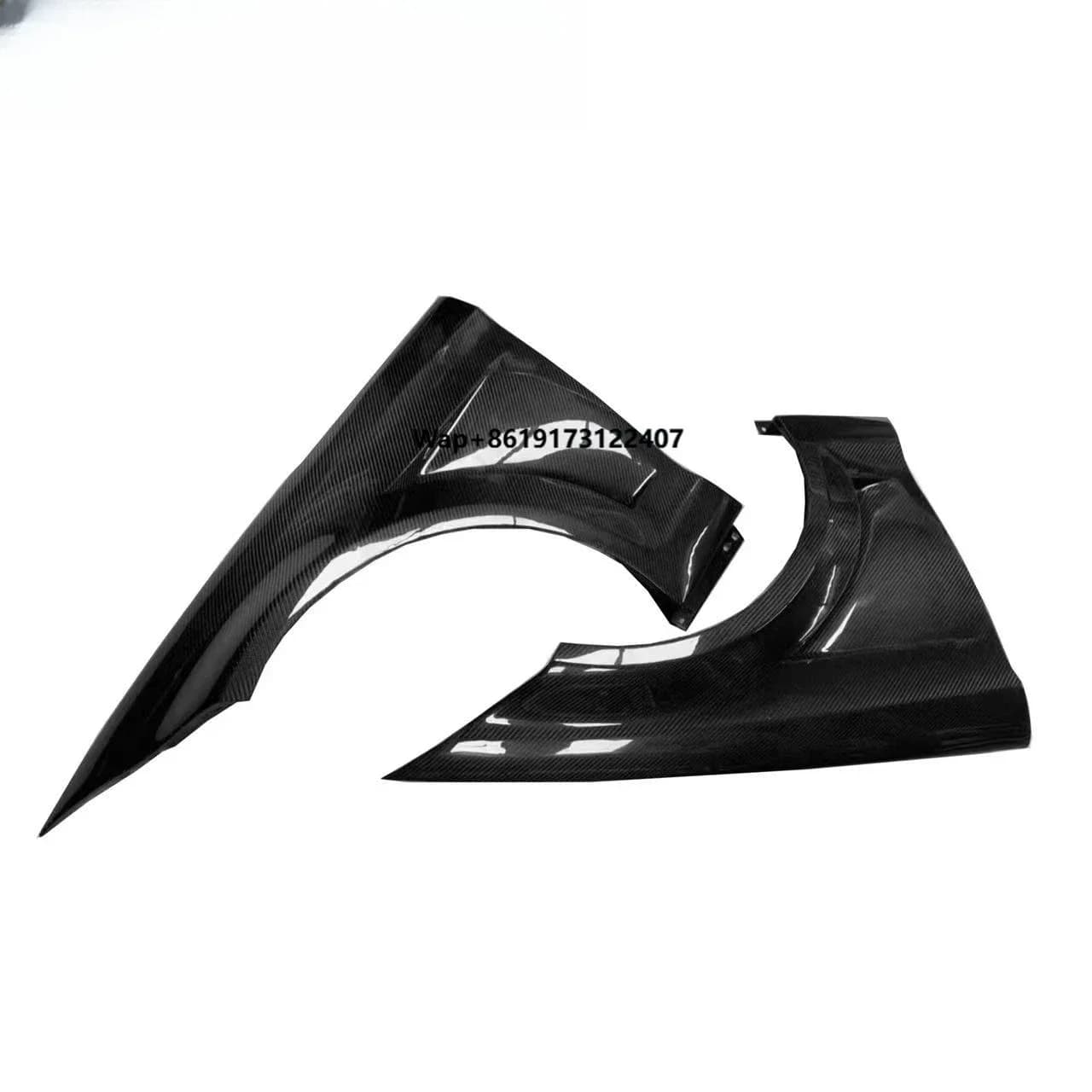 Xstar Style Dry Carbon Fiber Vented Front Fender for W218 CLS63 2011-2018 Body Kit