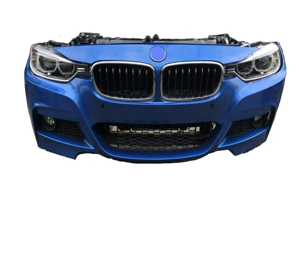 The Classic Hit 3 Series F30F31F35LCI Front Assembly Front Mouth Front Face Surrounded Bumper MT Nozzles Intake Grille for