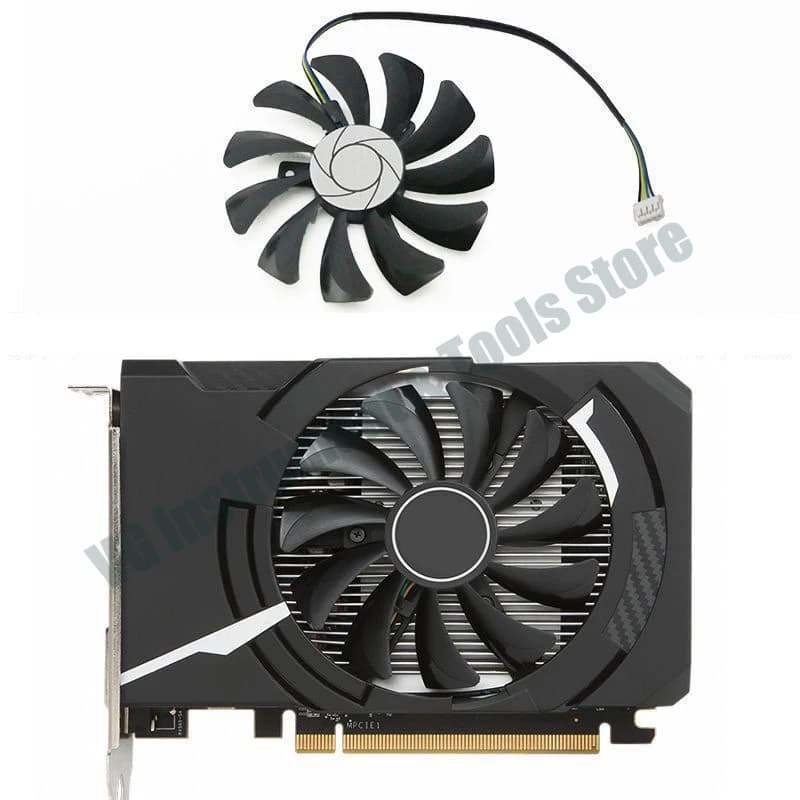 New For MSI RX460 550 560 1060 AERO ITX graphics card cooling fan New HA9010H12SF-Z 85MM 4PIN DC 12V 0.57A GTX1060 GPU cooler