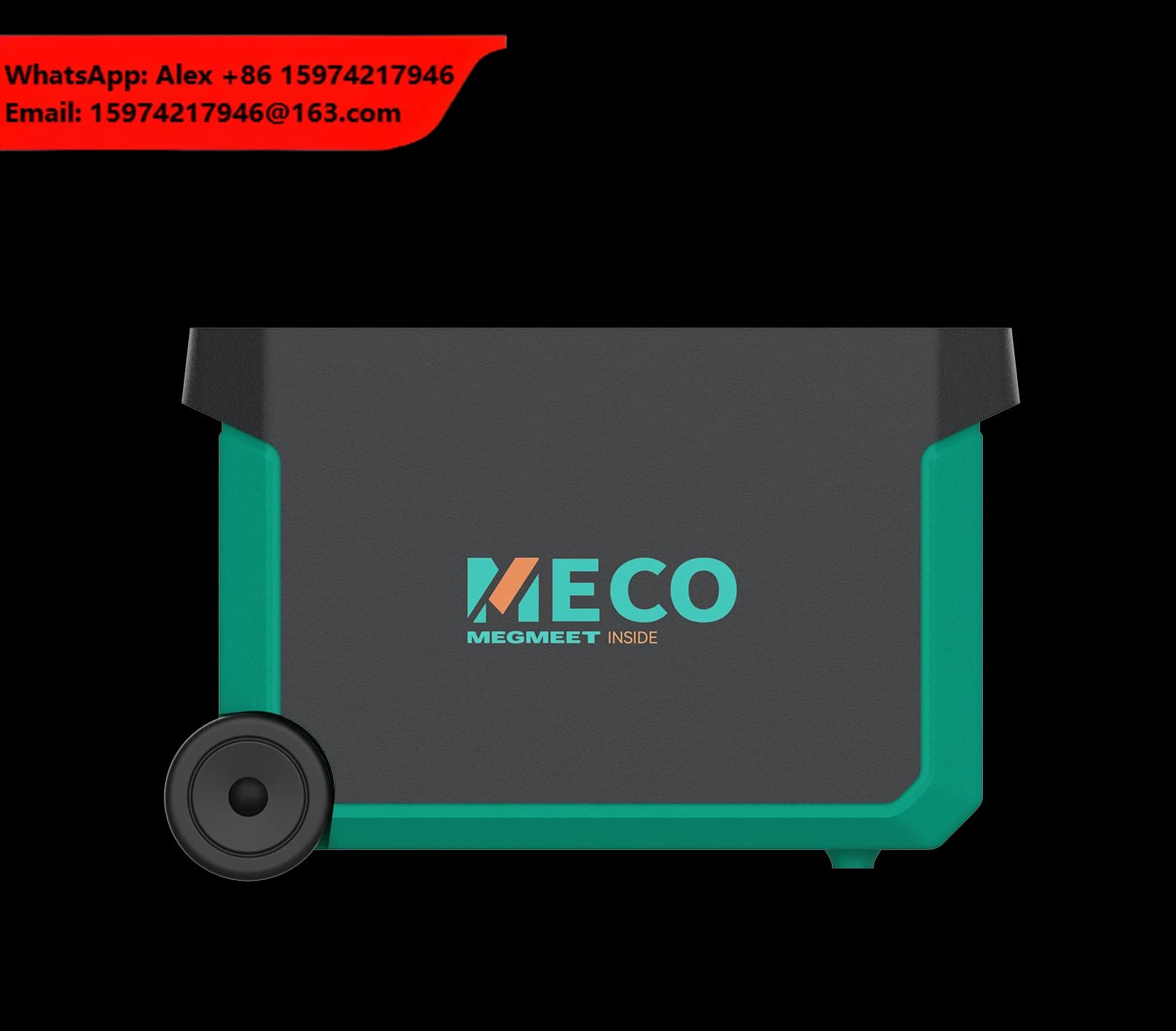 MECO 3.6kWh 2200W Portable Power Station Solar Generator LiFePO4 Battery Power Supply For Home Backup Outdoor Camping