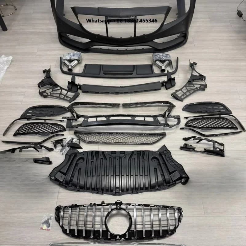 For Car Accessories Factory Auto Bodykit CLS W218 2014+ Body Kit New Front Bumper Rear Car body accessories