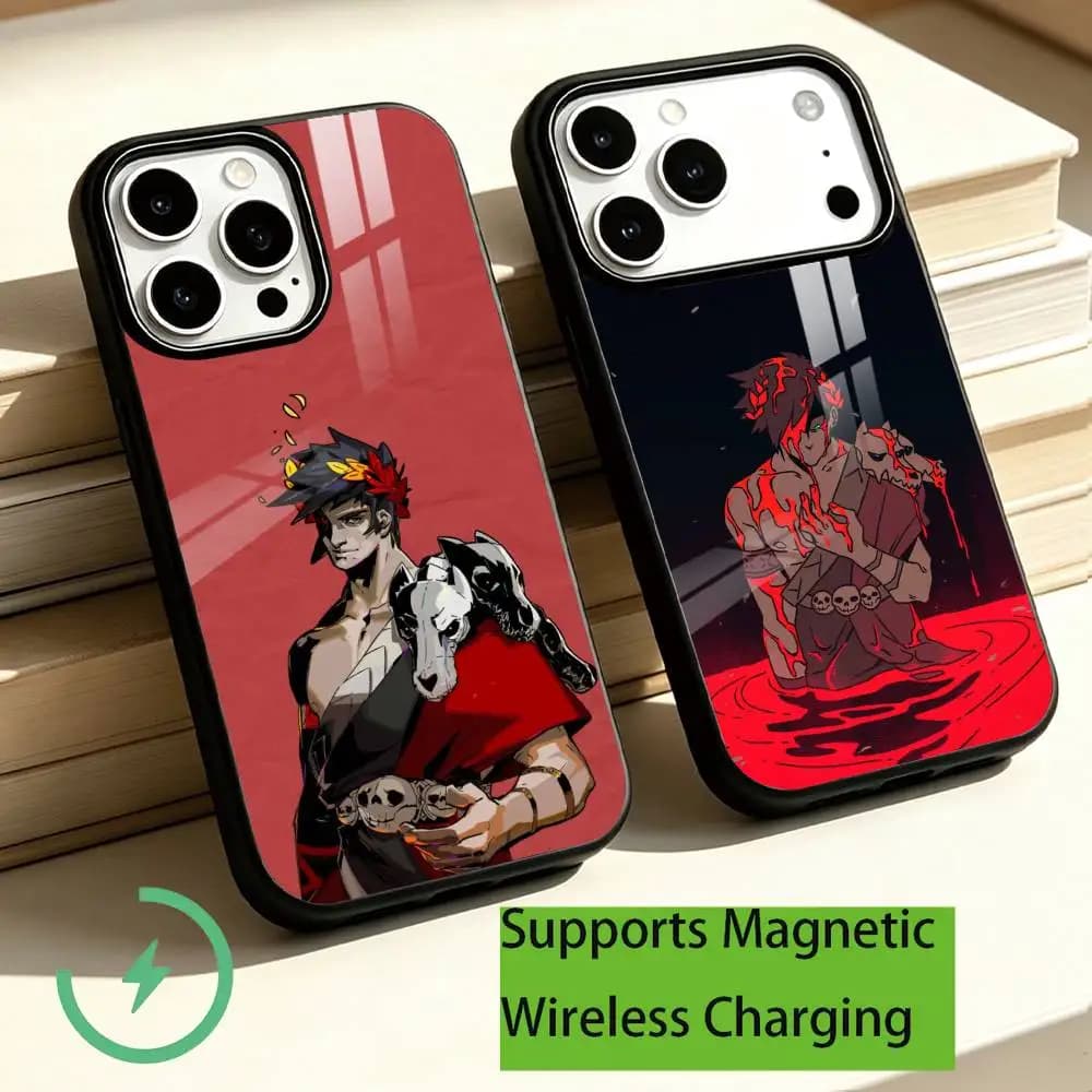 Game Hades Phone Case For iPhone18,17,16,15,14,13,12,11 Plus,Pro Allows magnetic wireless charging Gift