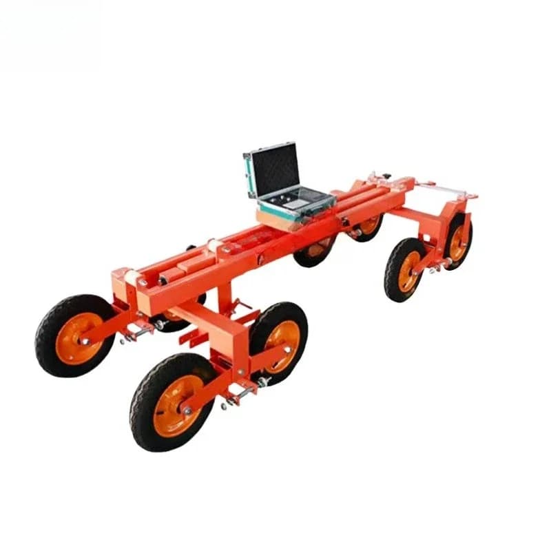 Eight-wheel flatness tester for asphalt pavement, continuous eight-wheel flatness tester