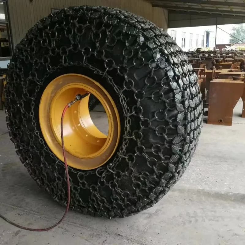 500FV 500FK loader 23.5-25 protection chain for mine steel plant protection chain