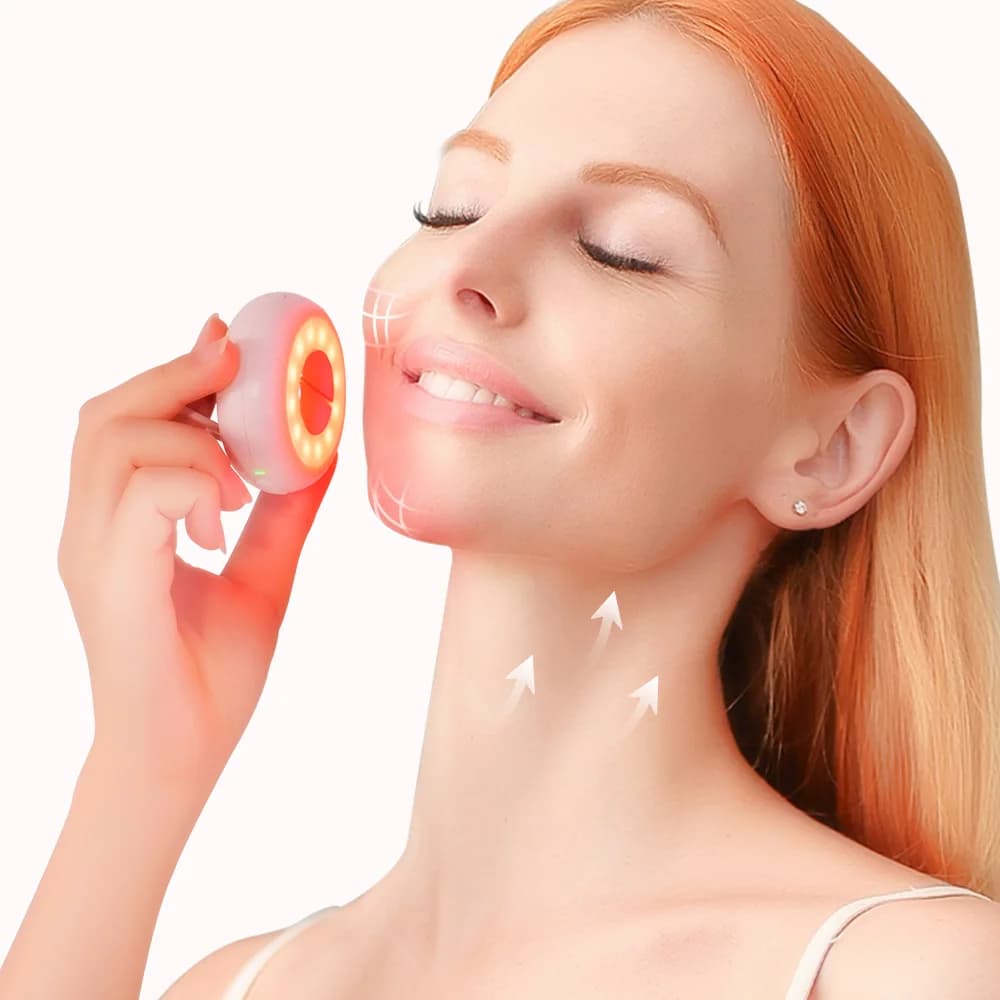 New Arrival Red Light Therapy Face Slimming Device Dropshipping Available Face Lifting Firming Facial Beauty Tool