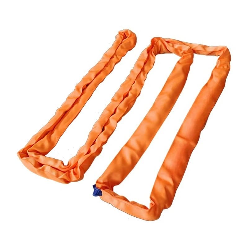 Synthetic fiber hoisting belt, ring eye lifting flexible hoisting belt, hoisting belt