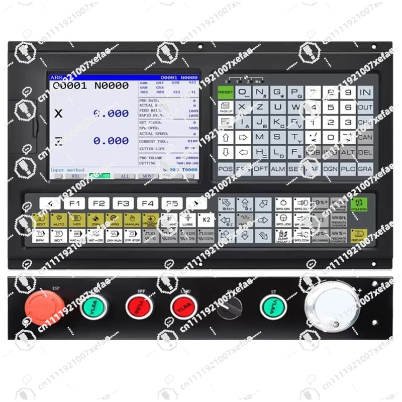 8 screen 2 axis numerical control lathe controller control system kit PLC ATC similar to GSK numerical control controller panel