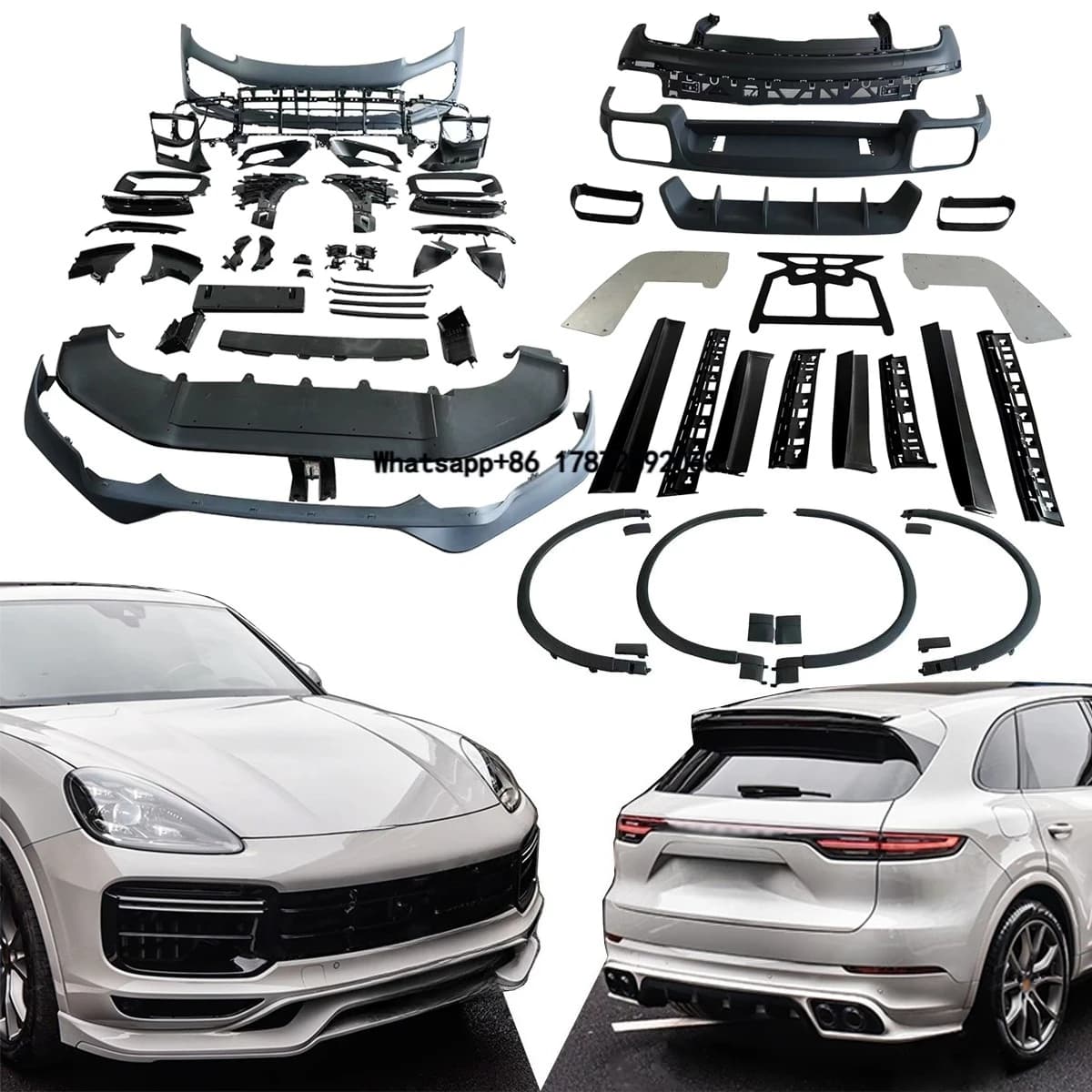 Good Performance and Price Bumpers Body Kit for  9Y0.1 2018-2023 Facelift to Turbos Look Like with Tkt Parts.