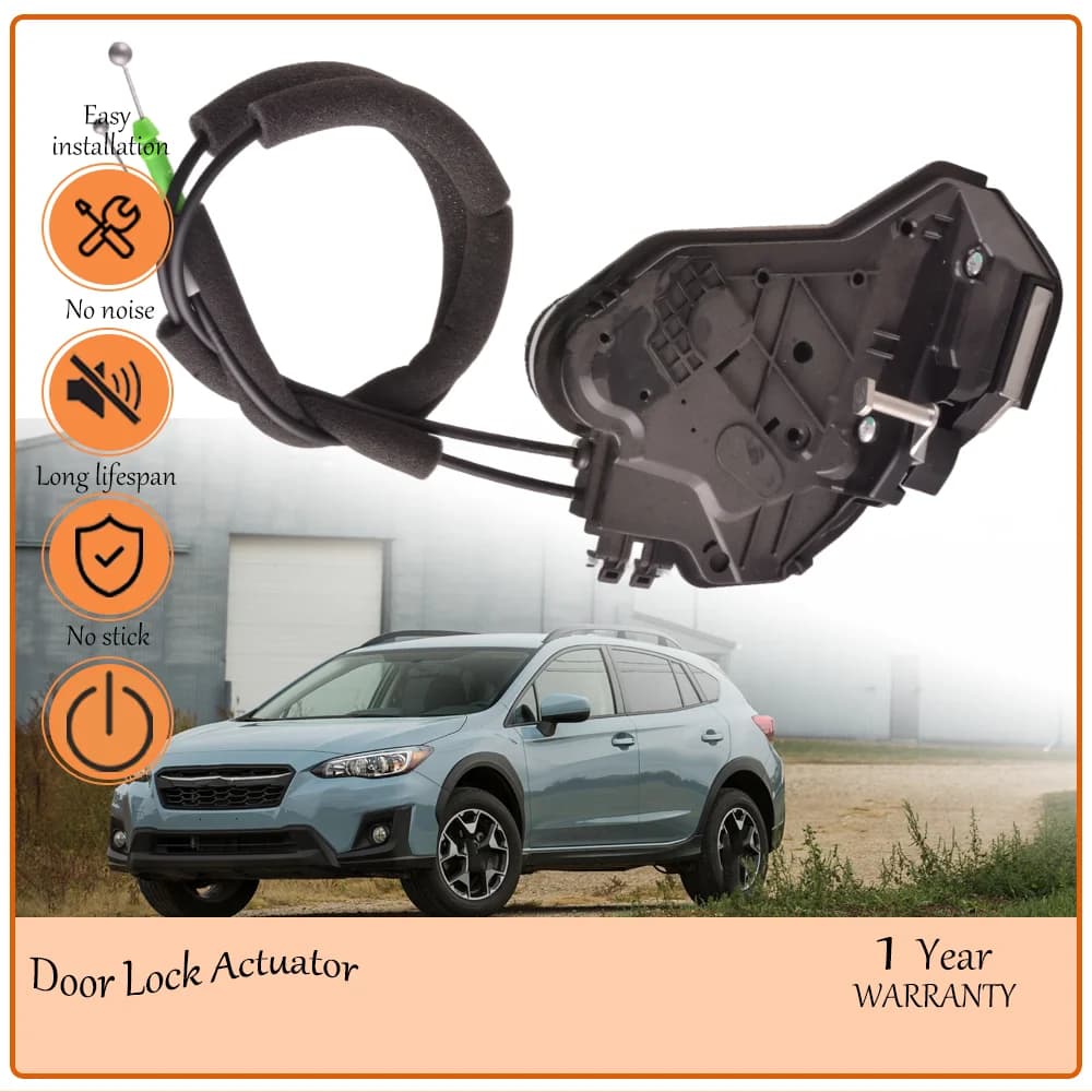 Impact Buffering Rear Door Lock Actuator, Suited to 2018-2019 Subaru Crosstrek,Rear Left Right oem 61032FL01B,61032FL00B