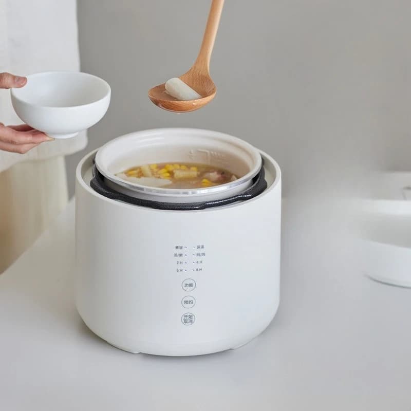 Electric pressure cooker for 2-3 people, multi-functional household, small mini smart 2.5L pressure cooker rice cooker