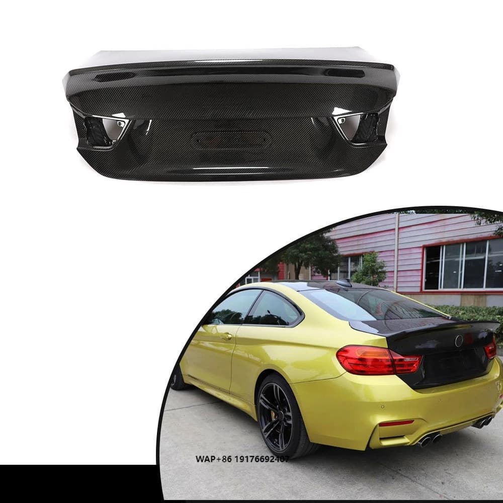 Dry Carbon Fiber Rear Trunk forBMW F82 M4 Coupe 2014-2020