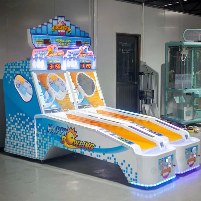 Bowling Sports Video Game Equipment Out of Indoor Play Coin Table Machine