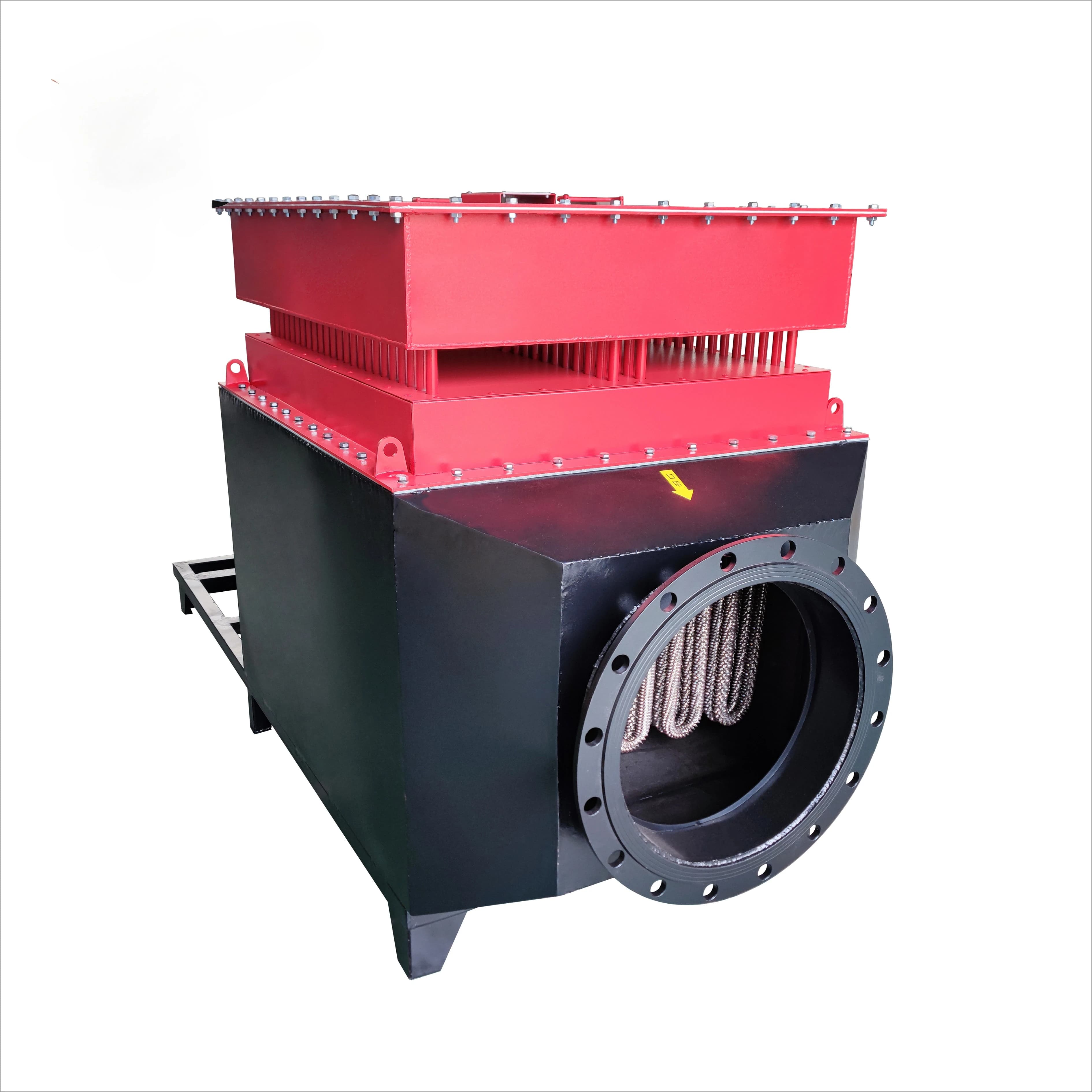 High Efficiency 50KW  380V Flue Gas Circulating Electric Air Duct Heater with Blower