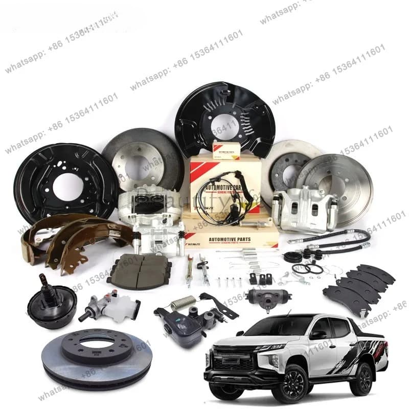 Drum shoe caliper repair package baffle oil pipe distribution valve load inductor valve brake sub pump