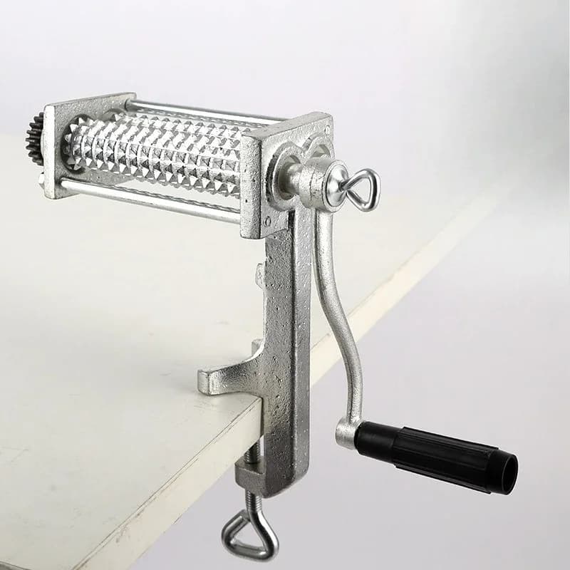 Manual aluminum household small labor-saving cast iron meat tenderizer