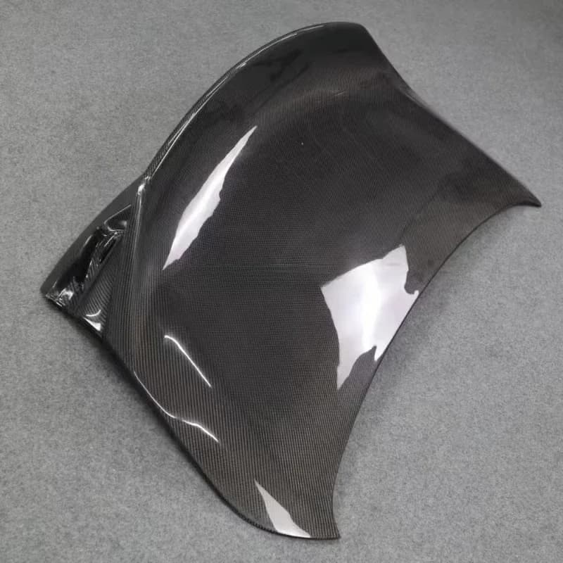 High Glossy Carbon Fiber Rear Trunk Accessory for Infiniti Q60 Trunk Boot Lid Cover Hood